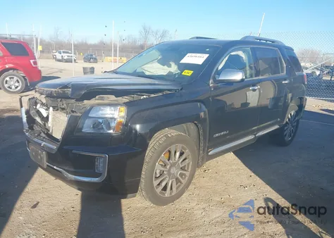 2016 GMC Terrain Denali z USA, uszkodzony, nr VIN 2GKFLVE32G6178726